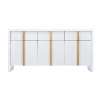 Chelsea House - Tailored Cabinet in White/Gold