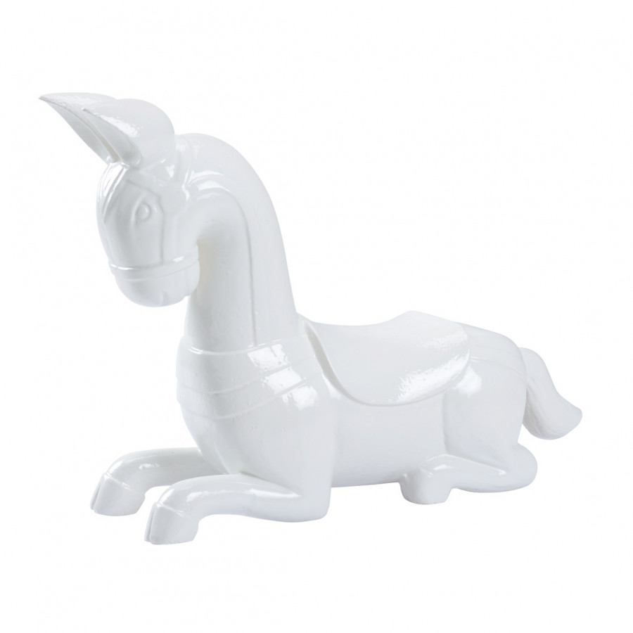 Chelsea House - Majestic Horse Sculpture in White