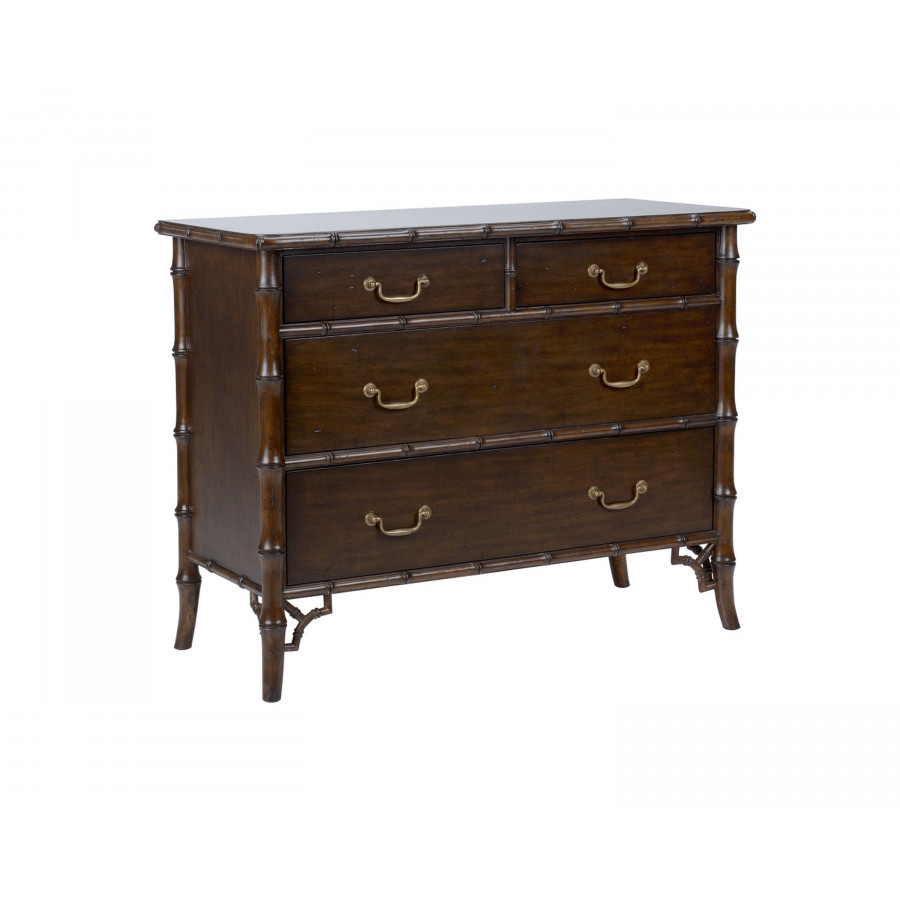Chelsea House - Sheraton Bamboo Chest in Brown