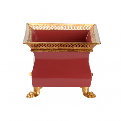 Chelsea House French Small Planter - Red