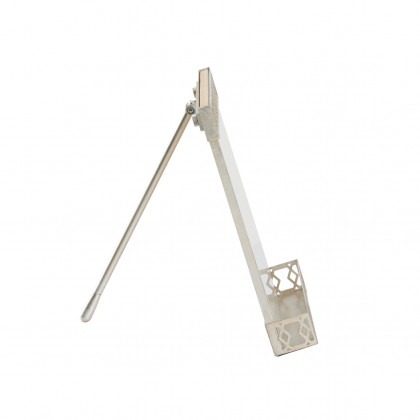 Chelsea House - Sylvia Writing Pad in Antique Silver/White