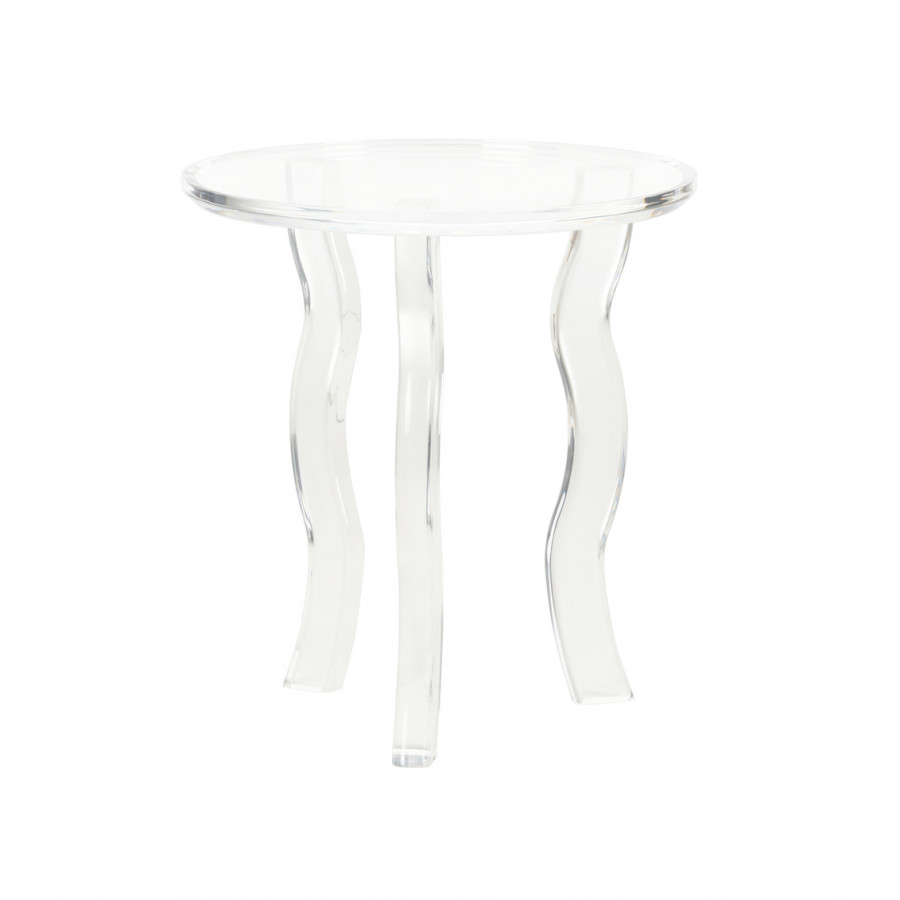 Chelsea House - London Side Table in Clear
