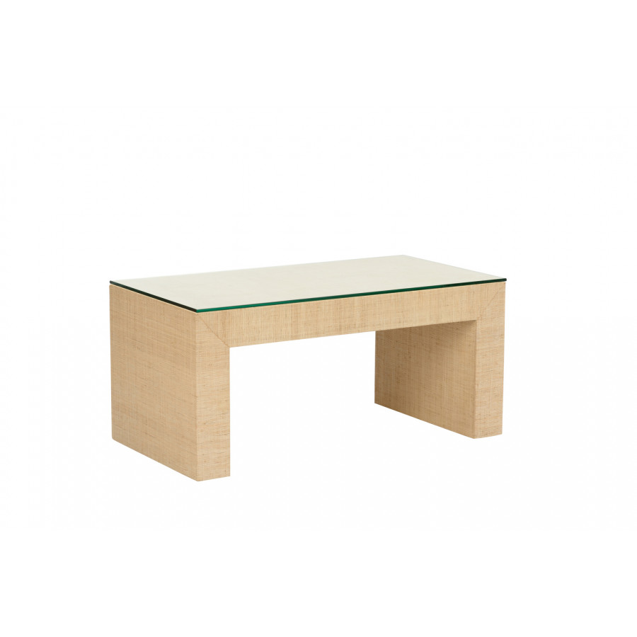 Chelsea House - Jamila Coffee Table in Glass