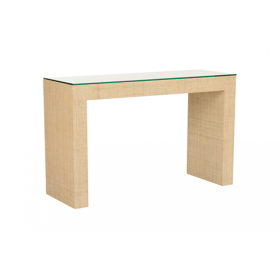 Chelsea House - Jamila Console Table in Glass