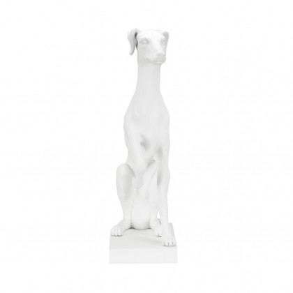Chelsea House Grayhound Sculpture - White