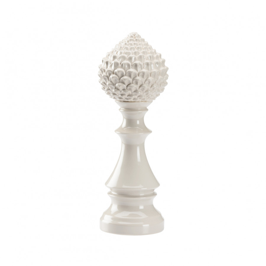 Chelsea House Artichoke Finial - Gray, Large