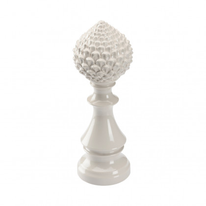 Chelsea House Artichoke Finial - Gray, Large