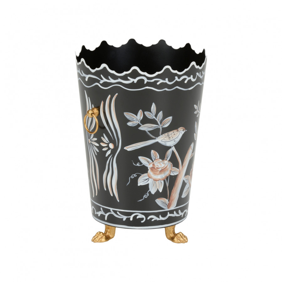 Chelsea House Midland Wastebasket - Black