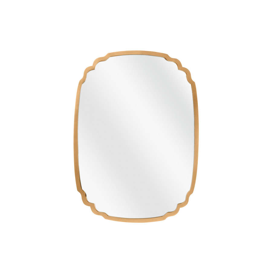 Chelsea House - Valo Mirror in Antique Gold/Clear/Plain
