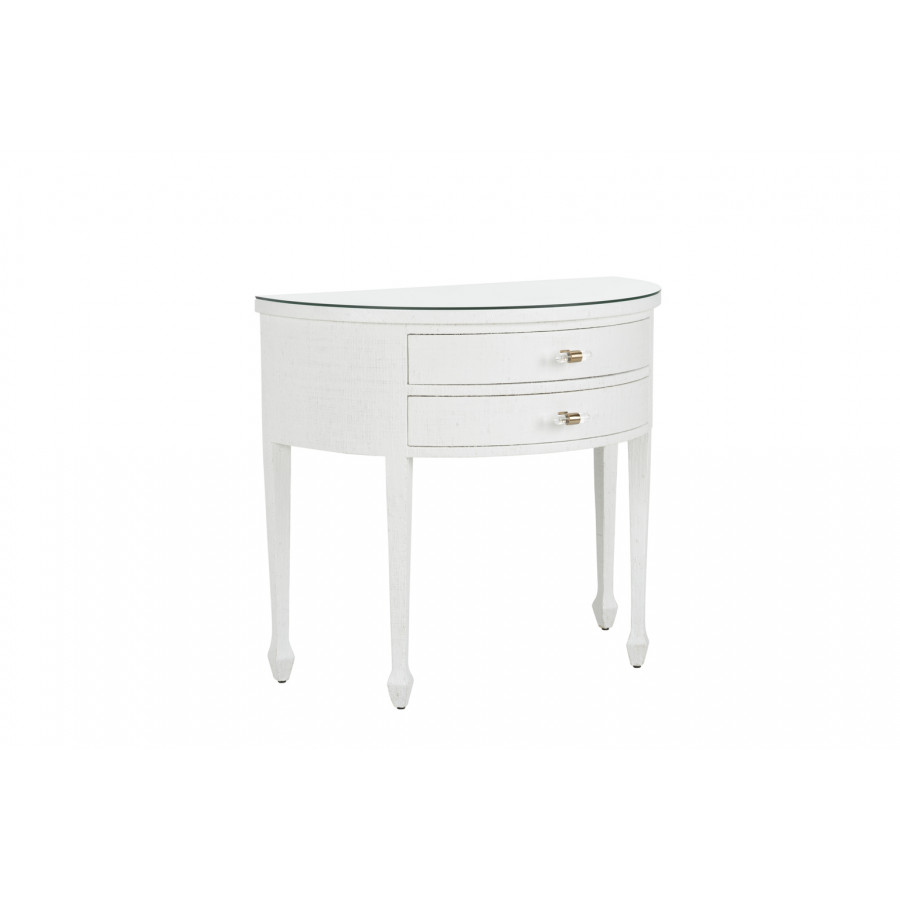 Chelsea House George III Demilune - White