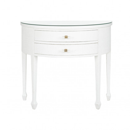 Chelsea House George III Demilune - White