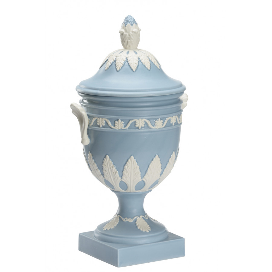 Chelsea House Wedgewood Urn - Blue/Gray