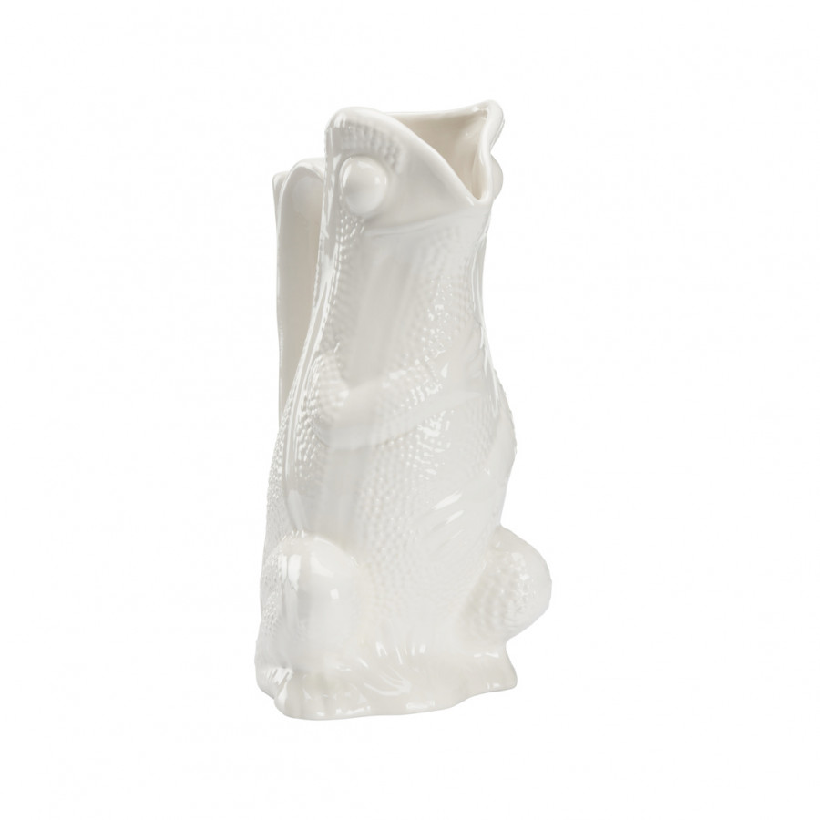 Chelsea House - Frog Pitcher in White