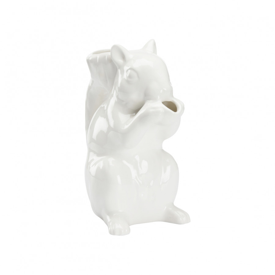 Chelsea House - Squirrel Pitcher in White