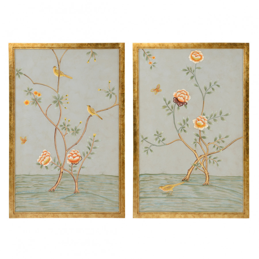 Chelsea House Chinese Panels (PR) - Gray