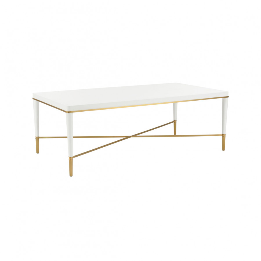 Chelsea House Hamlet Cocktail Table - White