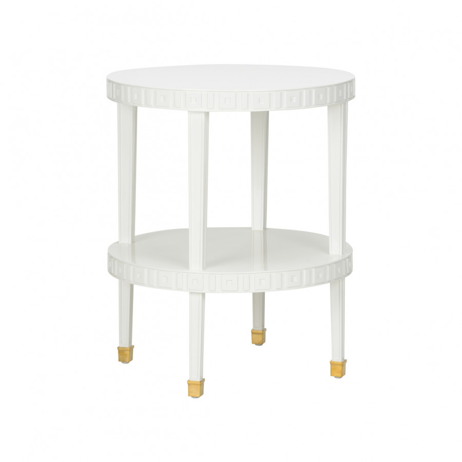 Chelsea House - Lindsay Street Side Table in White