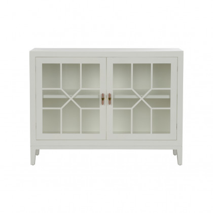 Chelsea House - Silhouette Chest in White/Clear