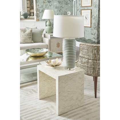 Chelsea House - Delicate Birds II with French Lines in Gold Frame