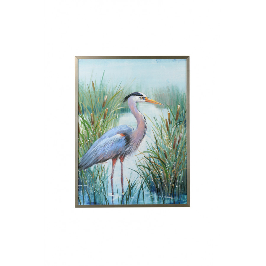 Chelsea House - Marsh Heron I in Multi-Color