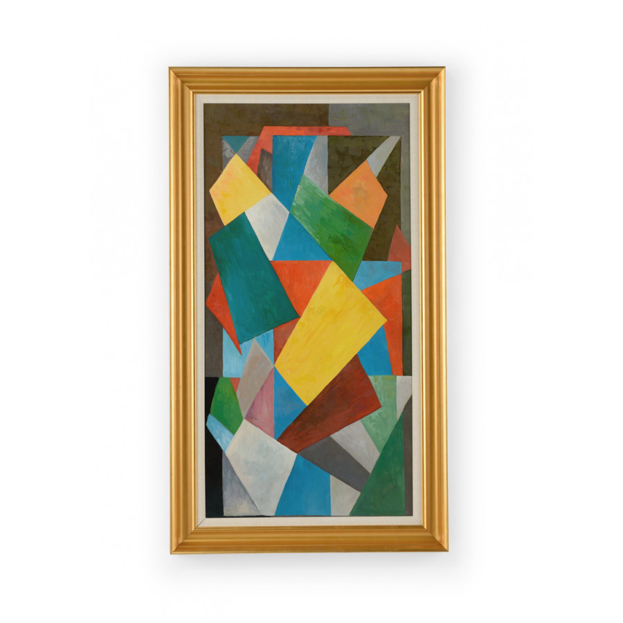 Chelsea House - Seated Woman in Multi-Color