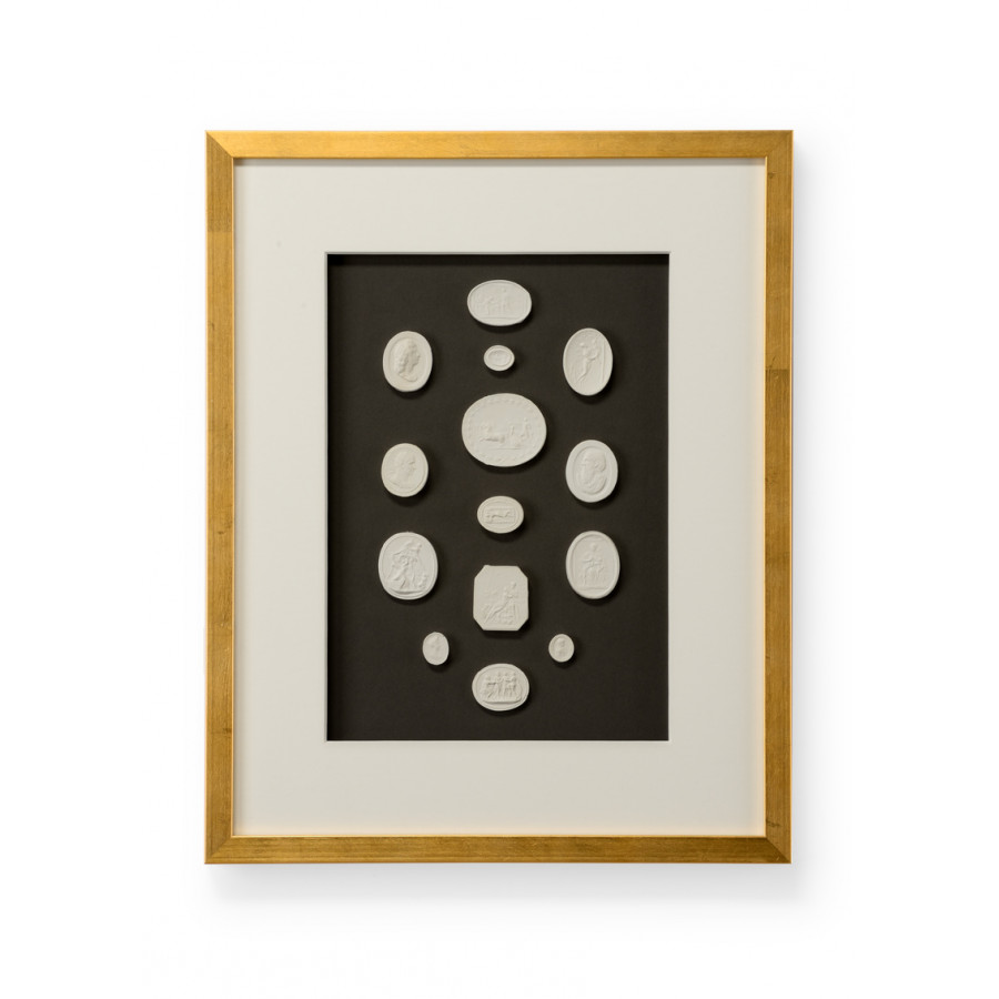 Chelsea House - The Grand Tour Intaglios II in Multi-Color