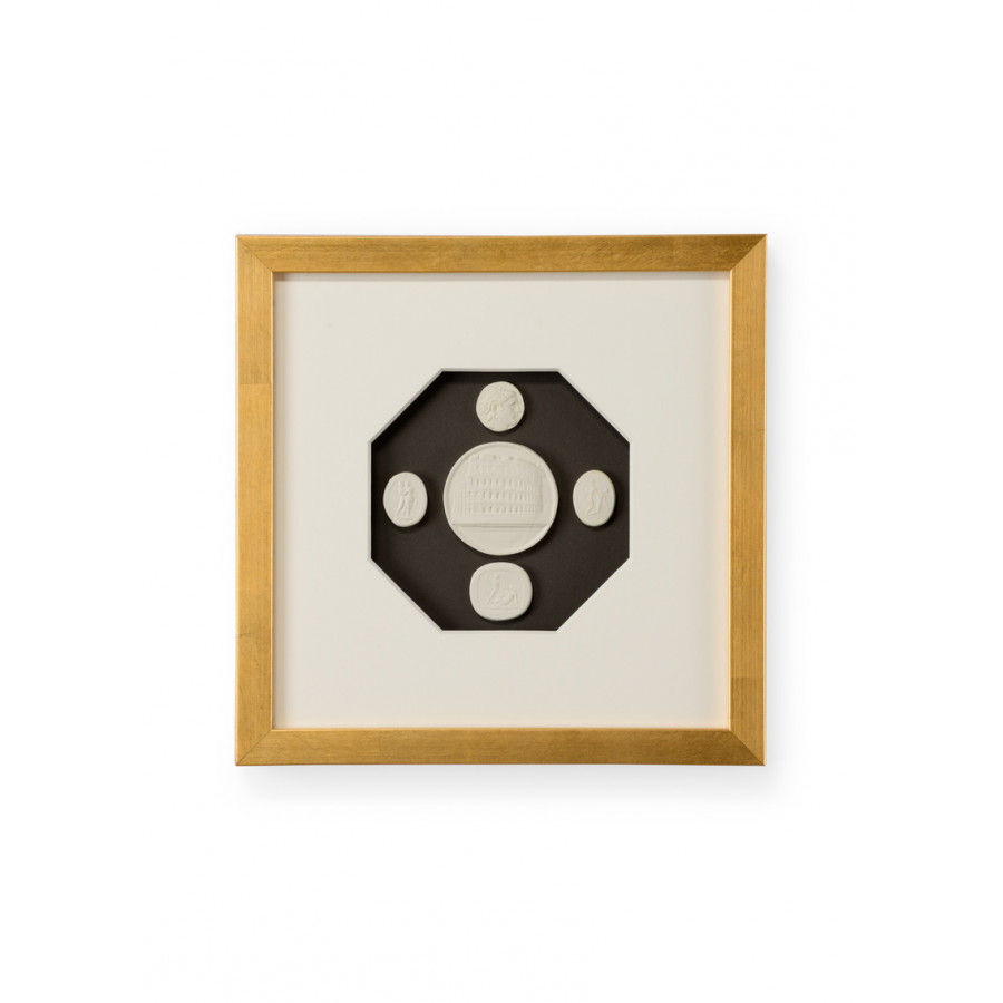 Chelsea House - The Grand Tour Intaglios III in Multi-Color