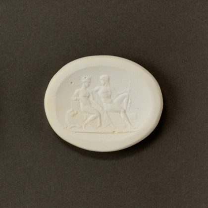 Chelsea House - Small Intaglio Shadowbox I in Multi-Color