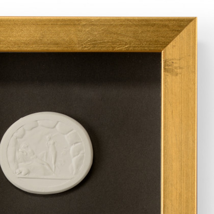 Chelsea House - Small Intaglio Shadowbox III in Multi-Color