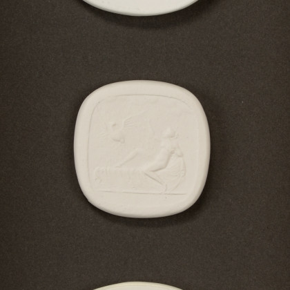 Chelsea House - Small Intaglio Shadowbox IV in Multi-Color