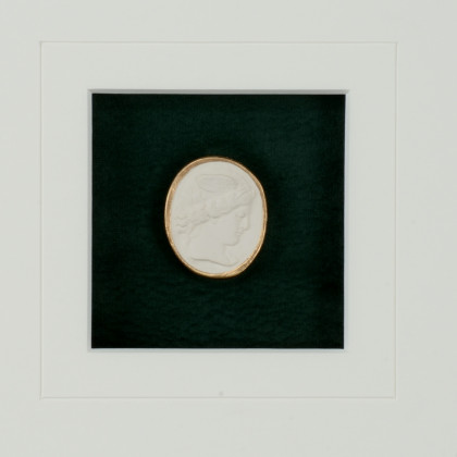 Chelsea House - Intaglio III in Gold Leaf