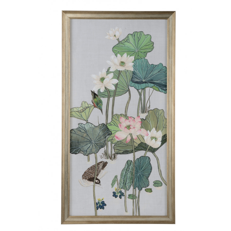 Chelsea House - Lotus Pond I in Multi-Color