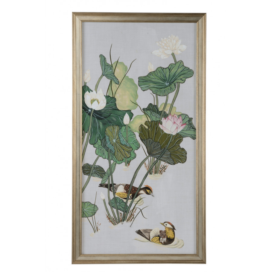 Chelsea House - Lotus Pond II in Multi-Color