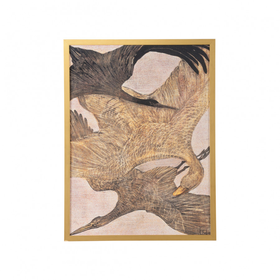 Chelsea House - Trio of Birds in Flight in Multi-Color