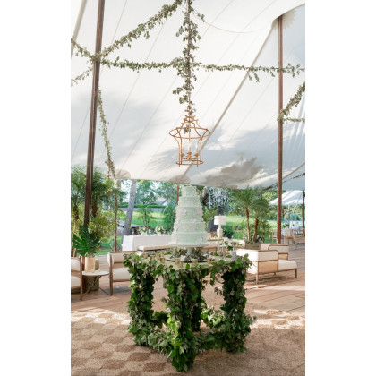 Chelsea House - Bamboo Chandelier in Antique Gold