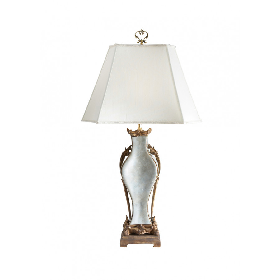 Chelsea House Bernini Urn Lamp - Old Blue