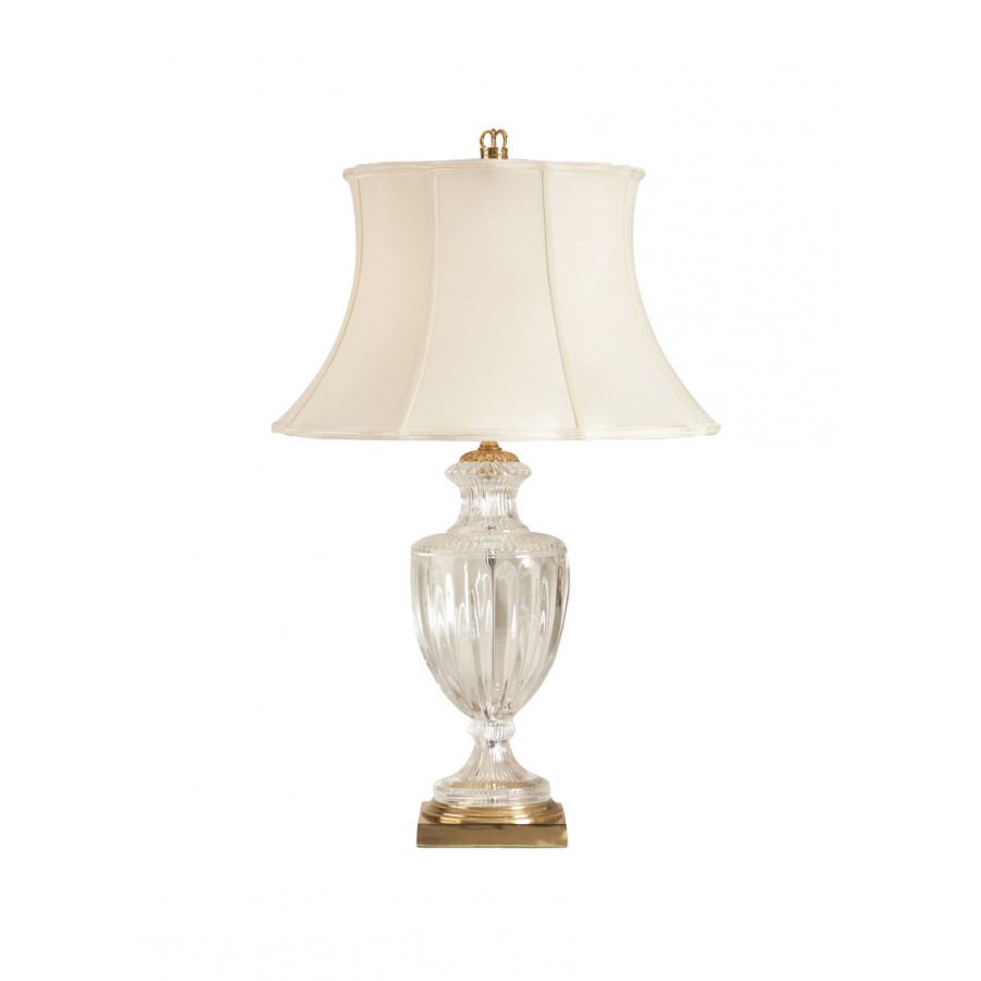 Chelsea House - Crystal Urn Lamp in Clear/Polished