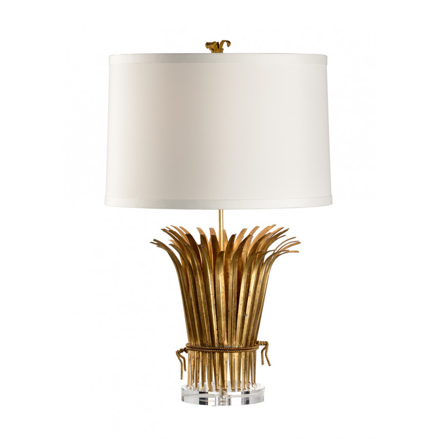 Chelsea House - Leaf Lamp in Antique Gold Leaf