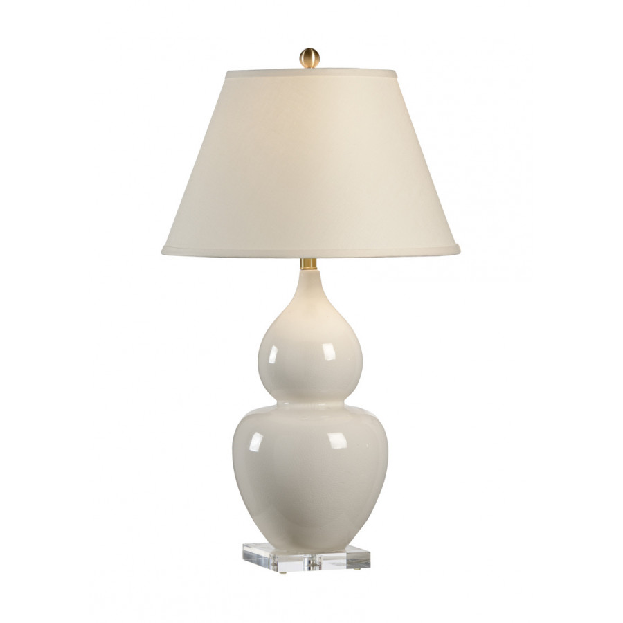 Chelsea House Fulton Vase Lamp - Cream
