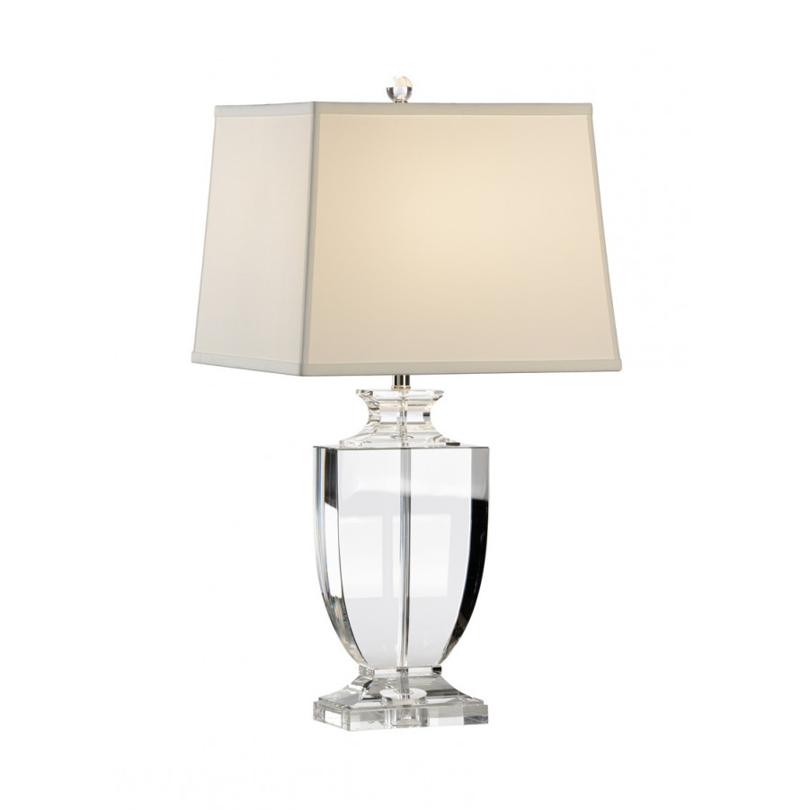Chelsea House - Durham Crystal Lamp in Clear