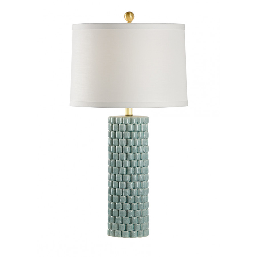 Chelsea House - Potter Lamp Celadon in Celadon Crackle