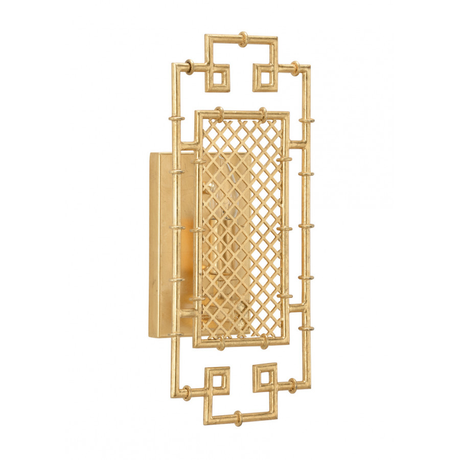 Chelsea House - Benton Sconce in Gold Leaf