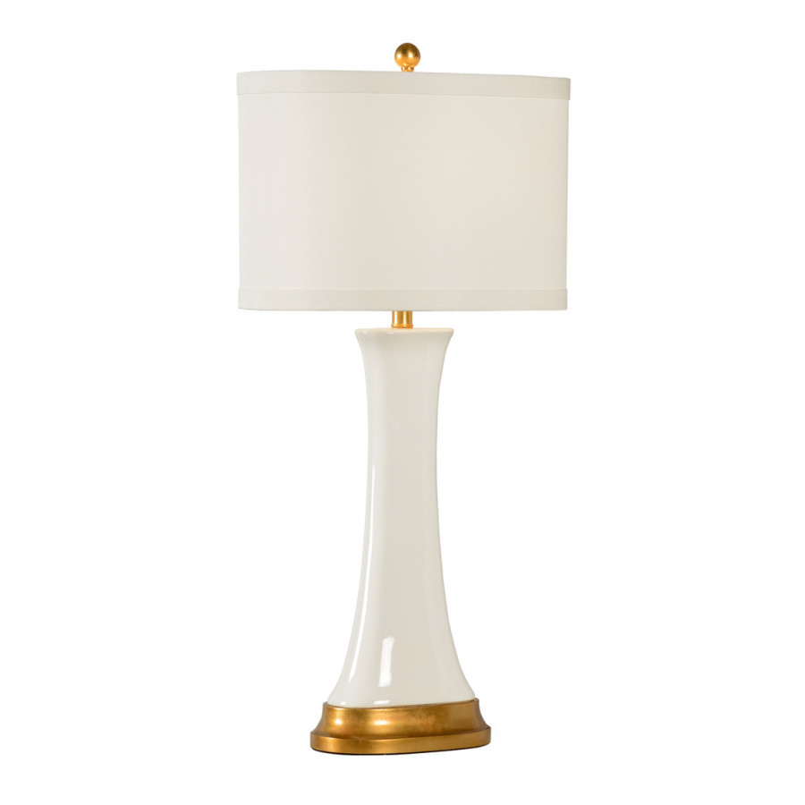 Chelsea House Hopper Lamp - White