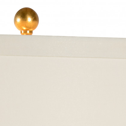 Chelsea House Hopper Lamp - White