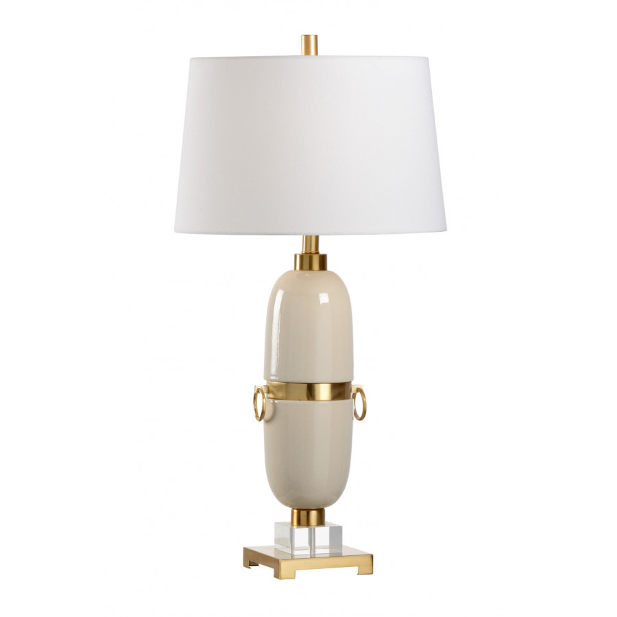Chelsea House - Patton Lamp in Buff Crackle