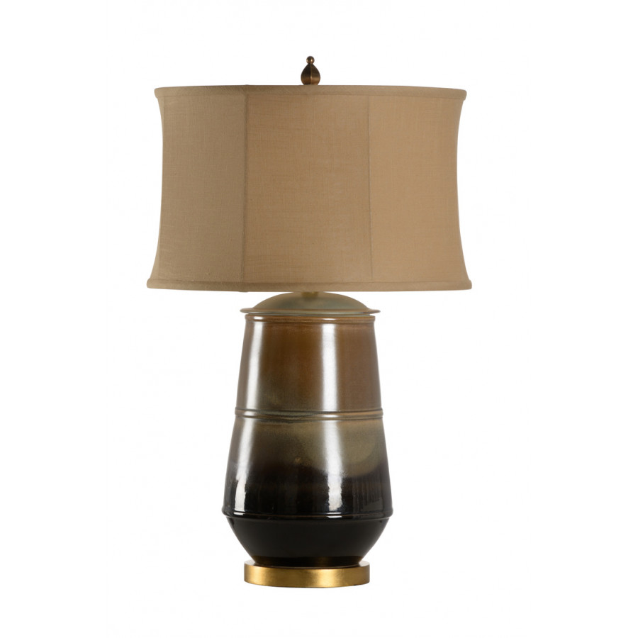 Chelsea House - Vidette Ceramic Lamp in Acid Rain Wash