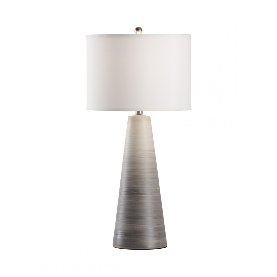 Chelsea House - Sante Fe Tall Lamp in Cream/Gray