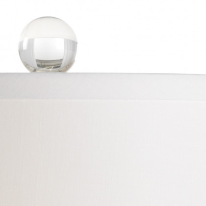 Chelsea House Colorado Lamp - White Marble