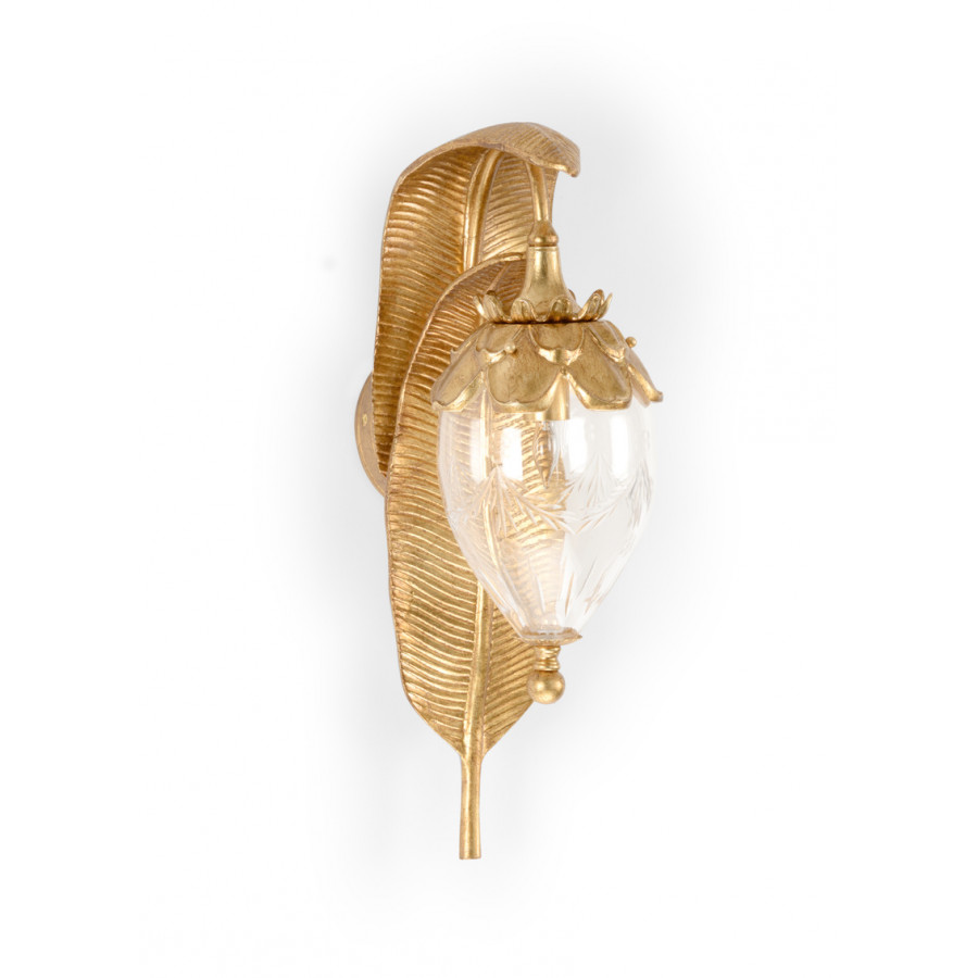 Chelsea House - Large Sconce in Antique Gold Leaf