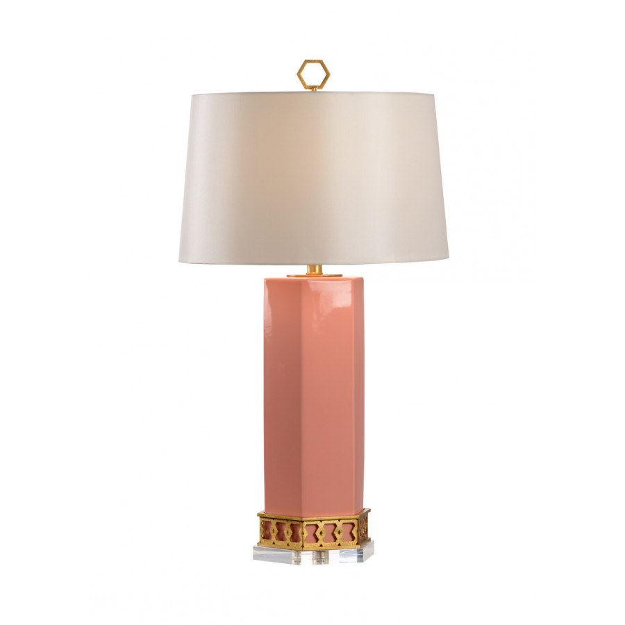 Chelsea House Miriam Table Lamp - Coral